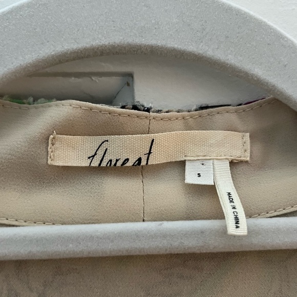 Silk Wrap Blouse by Floreat for Anthropologie - Picture 4 of 7